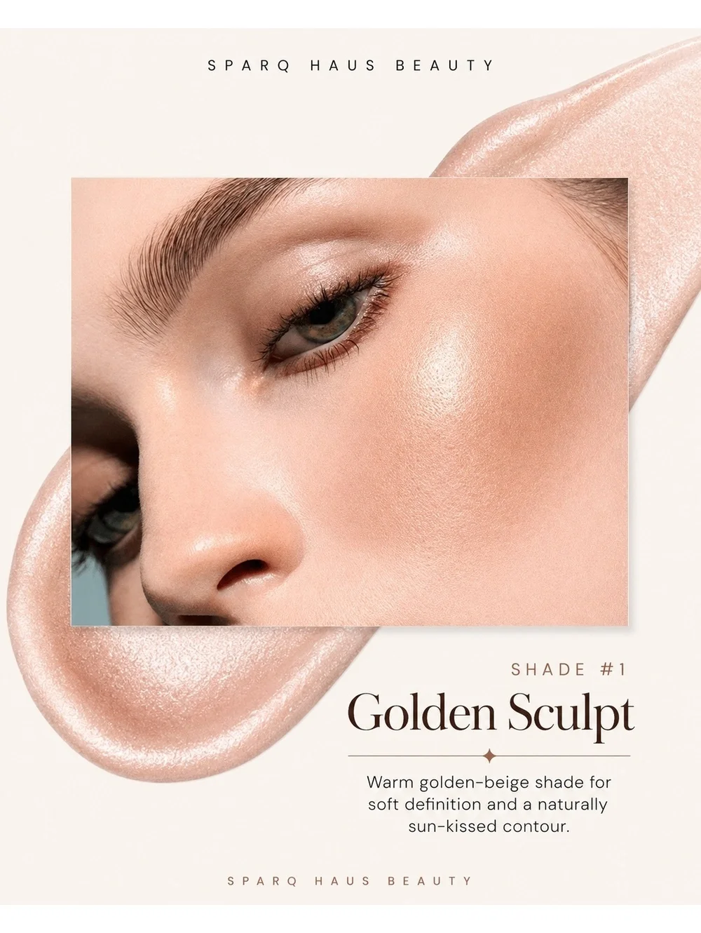 Sparq Haus Beauty Contour Pen in Golden Sculpt - Warm Golden-Beige Shade
